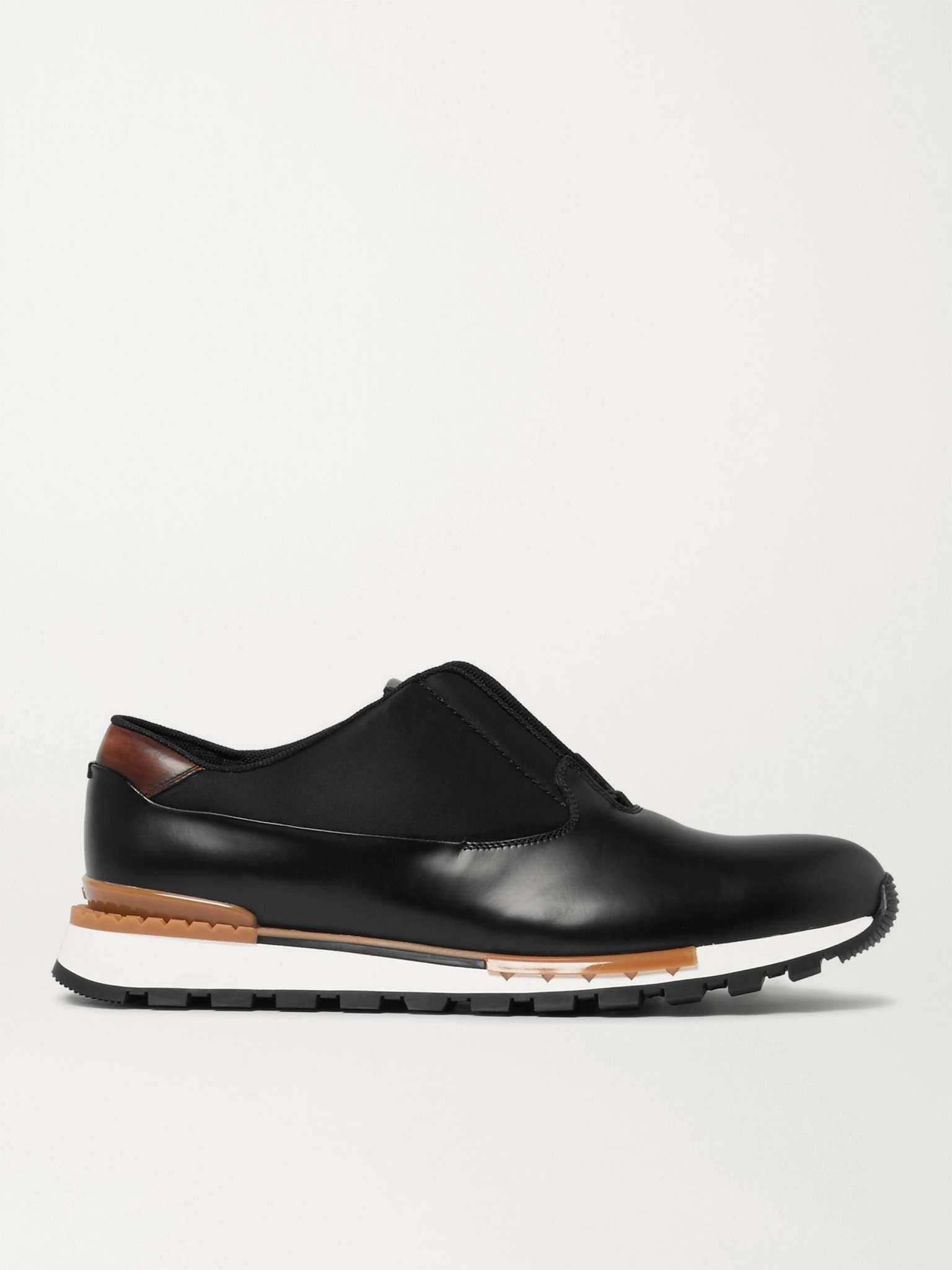 Fast Track Tornio Leather and Shell Sneakers - 1