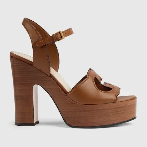 Gucci Interlocking G High Sandals - 1