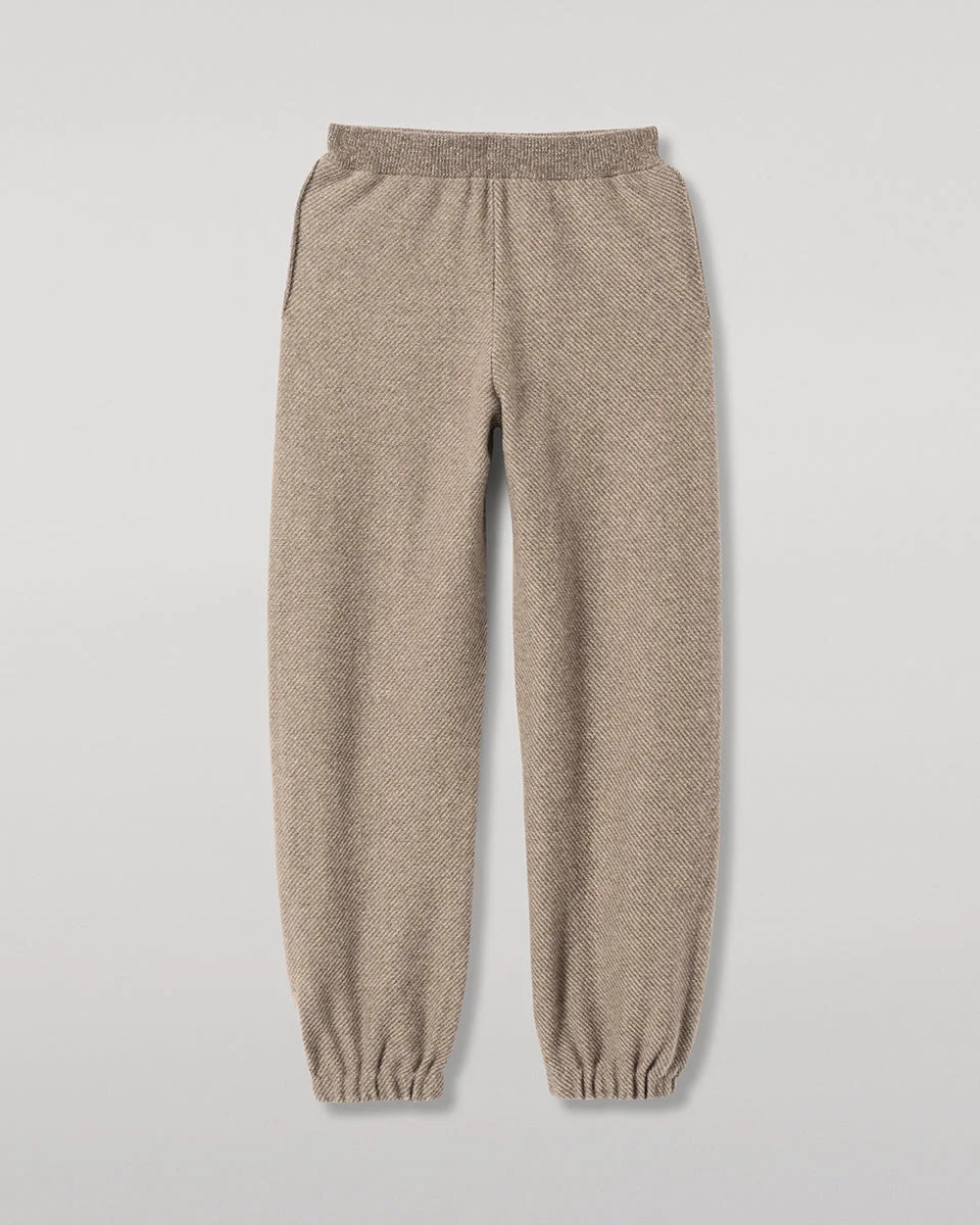 Reel Brown Cashmere Trousers - 1