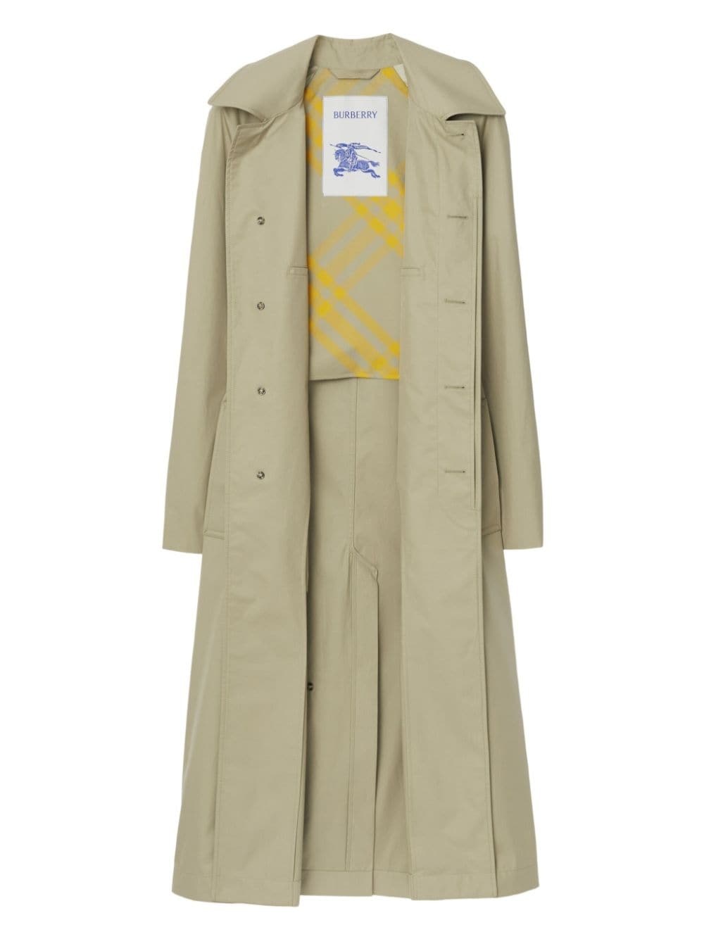 Bradford tied-waist long coat - 4