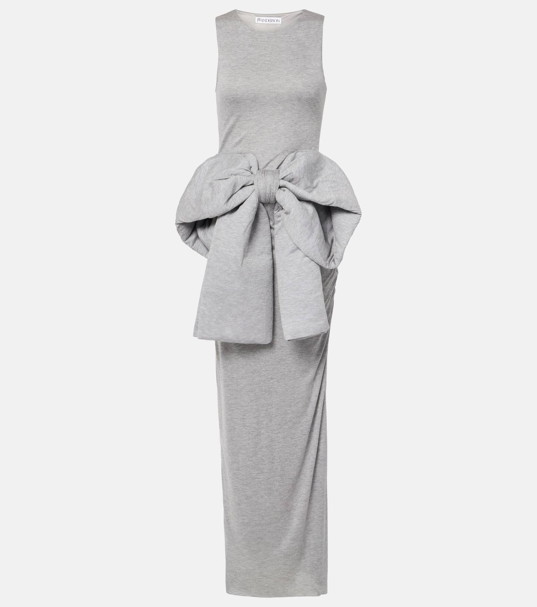 Bow-detail maxi dress - 1