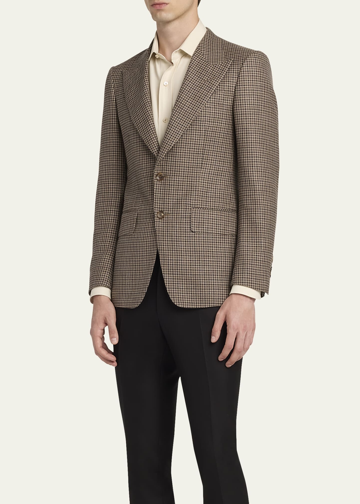 Men's Shelton Damier Check Sport Coat - 4