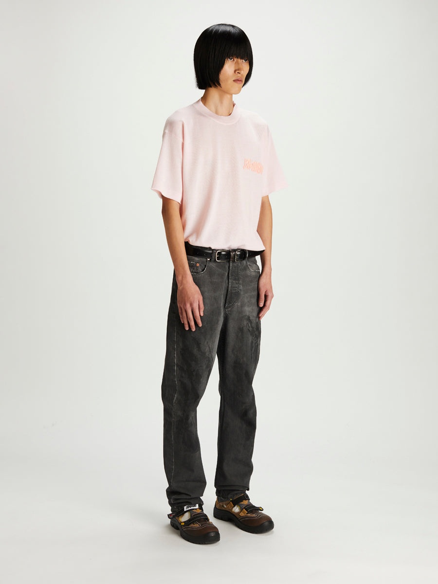 A Chic Knitted Tee Shy Pink - 4