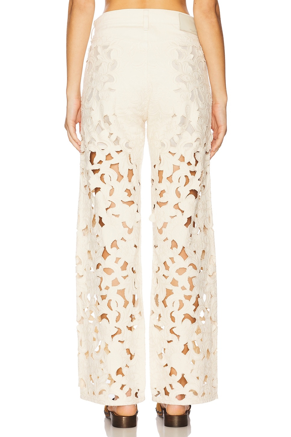 Logan Floral Cutout Wide Leg - 4