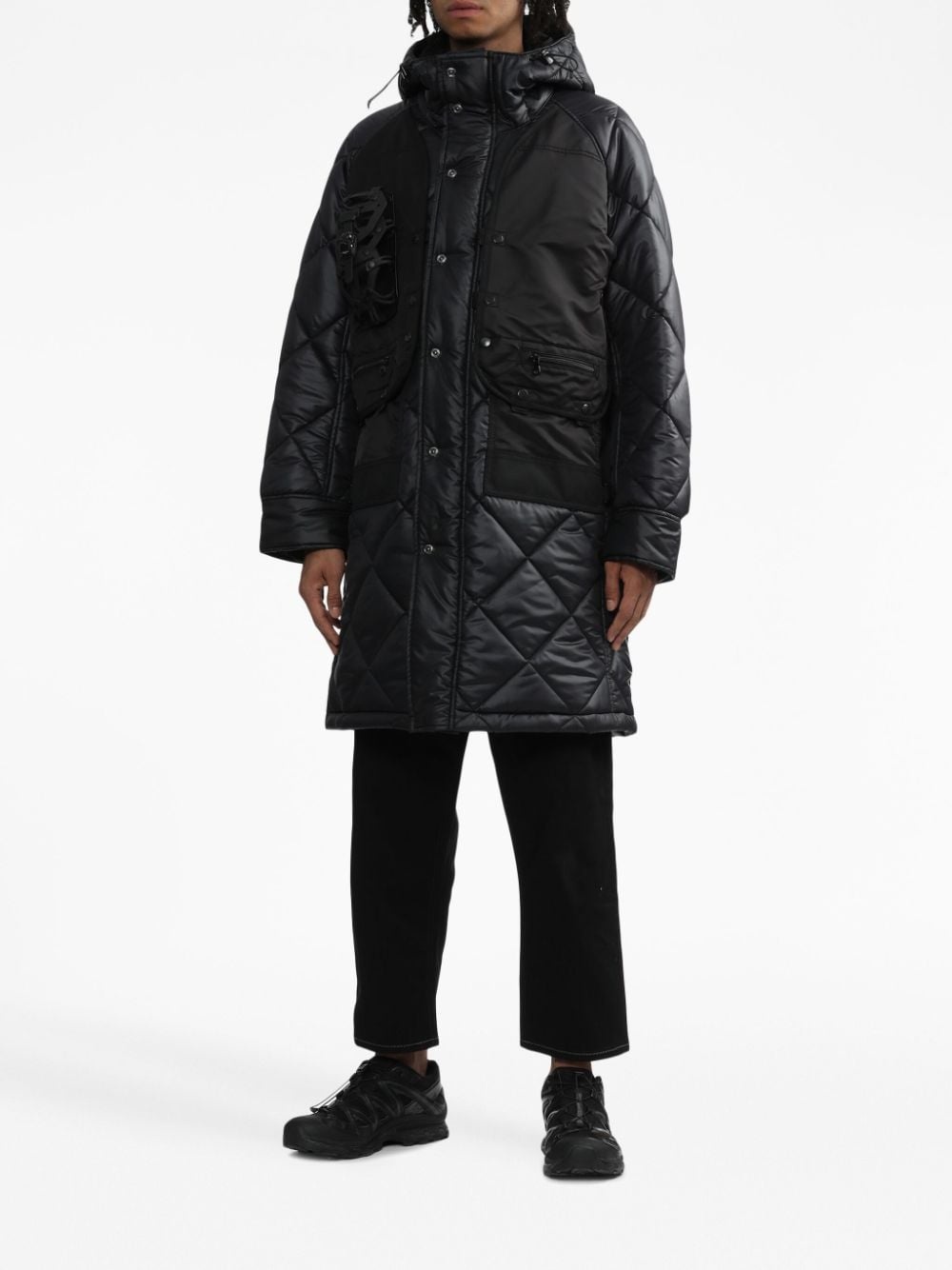 x Innerraum hooded quilted jacket - 3