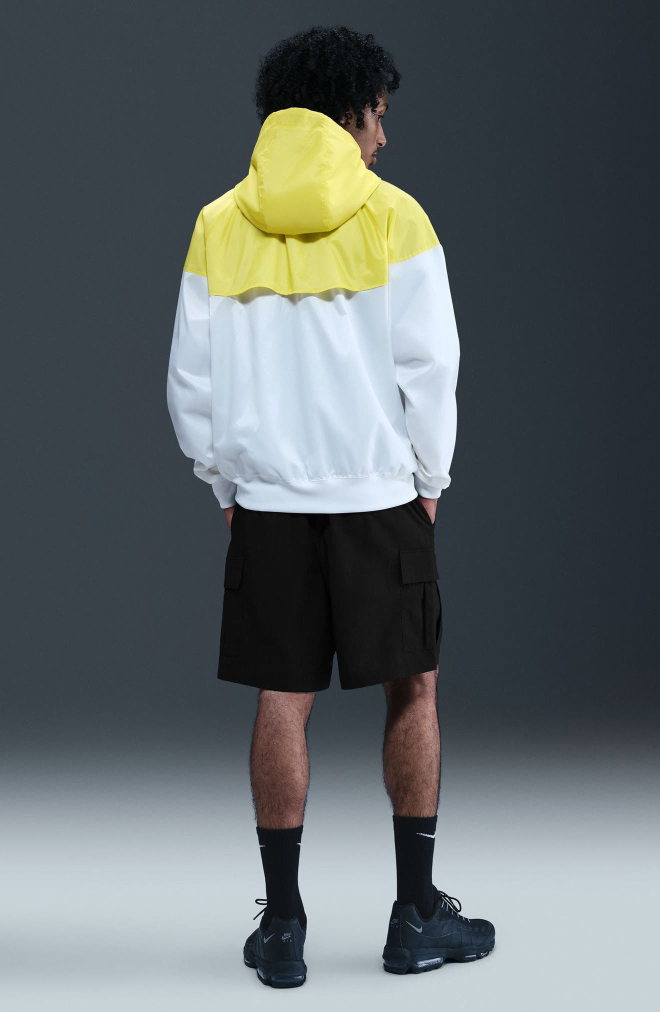 Nike Club Utility Shorts in Black/White at Nordstrom - 6