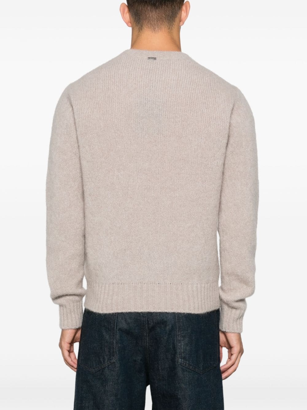 brushed-finish sweater - 4