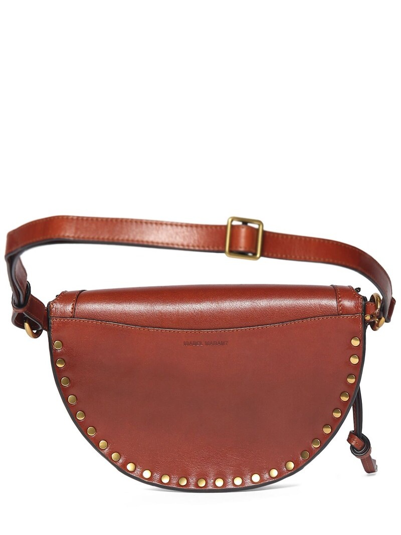 Skano studded leather shoulder bag - 4