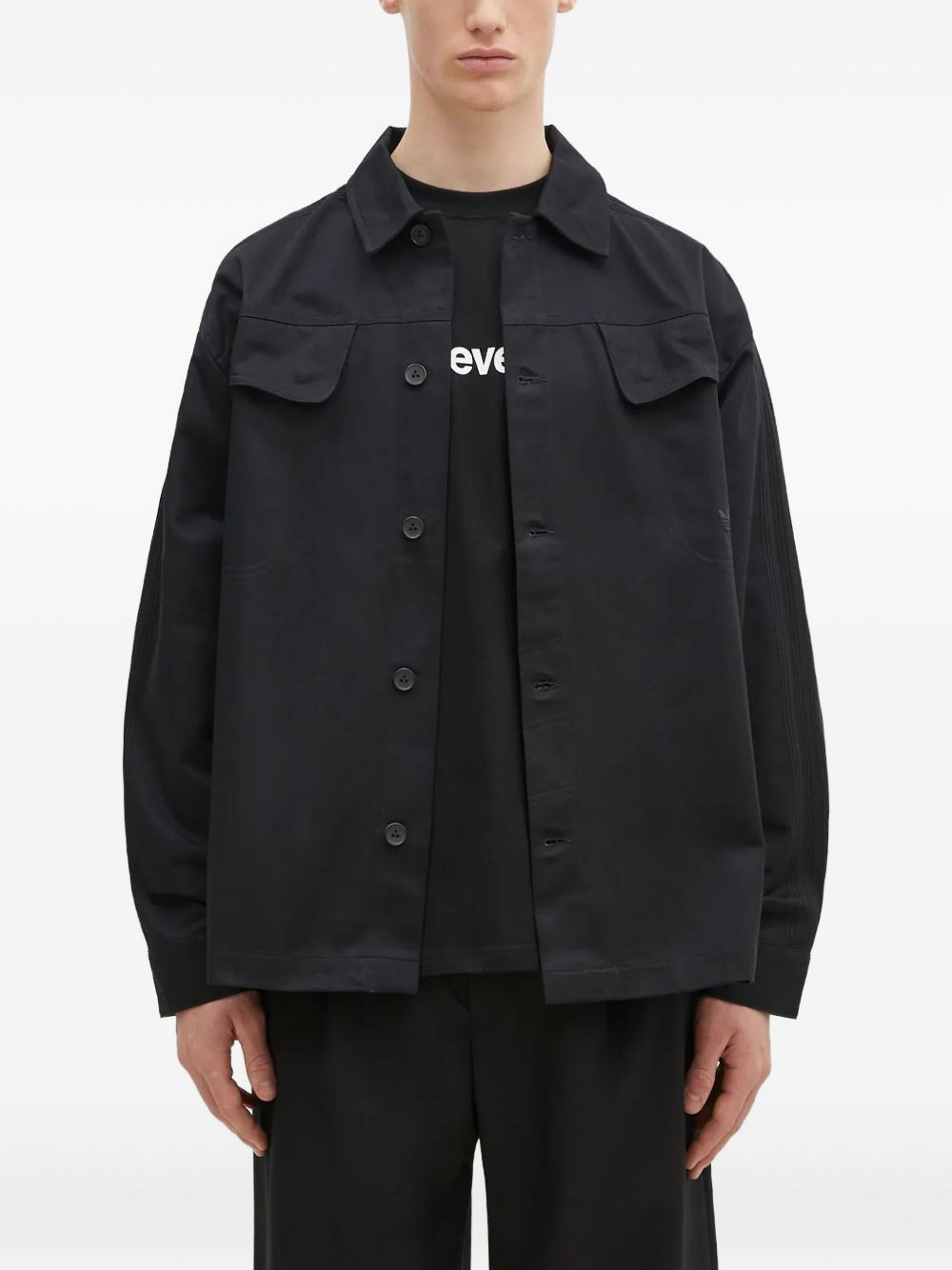 pocket-detail shirt - 2