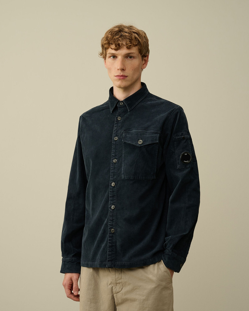 C.P. Company Corduroy Lens Buttoned Shirt outlook
