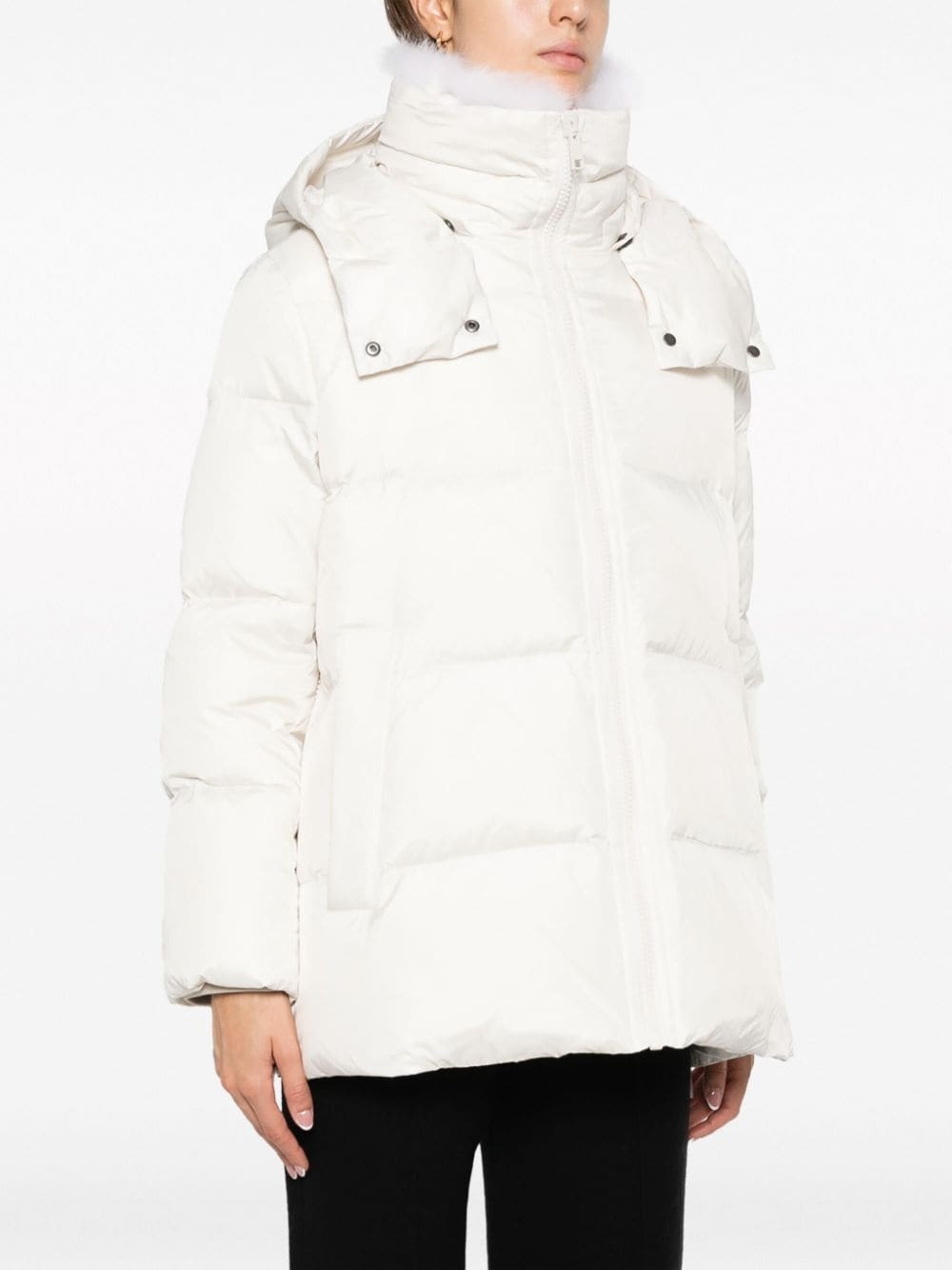 hooded padded jacket - 3