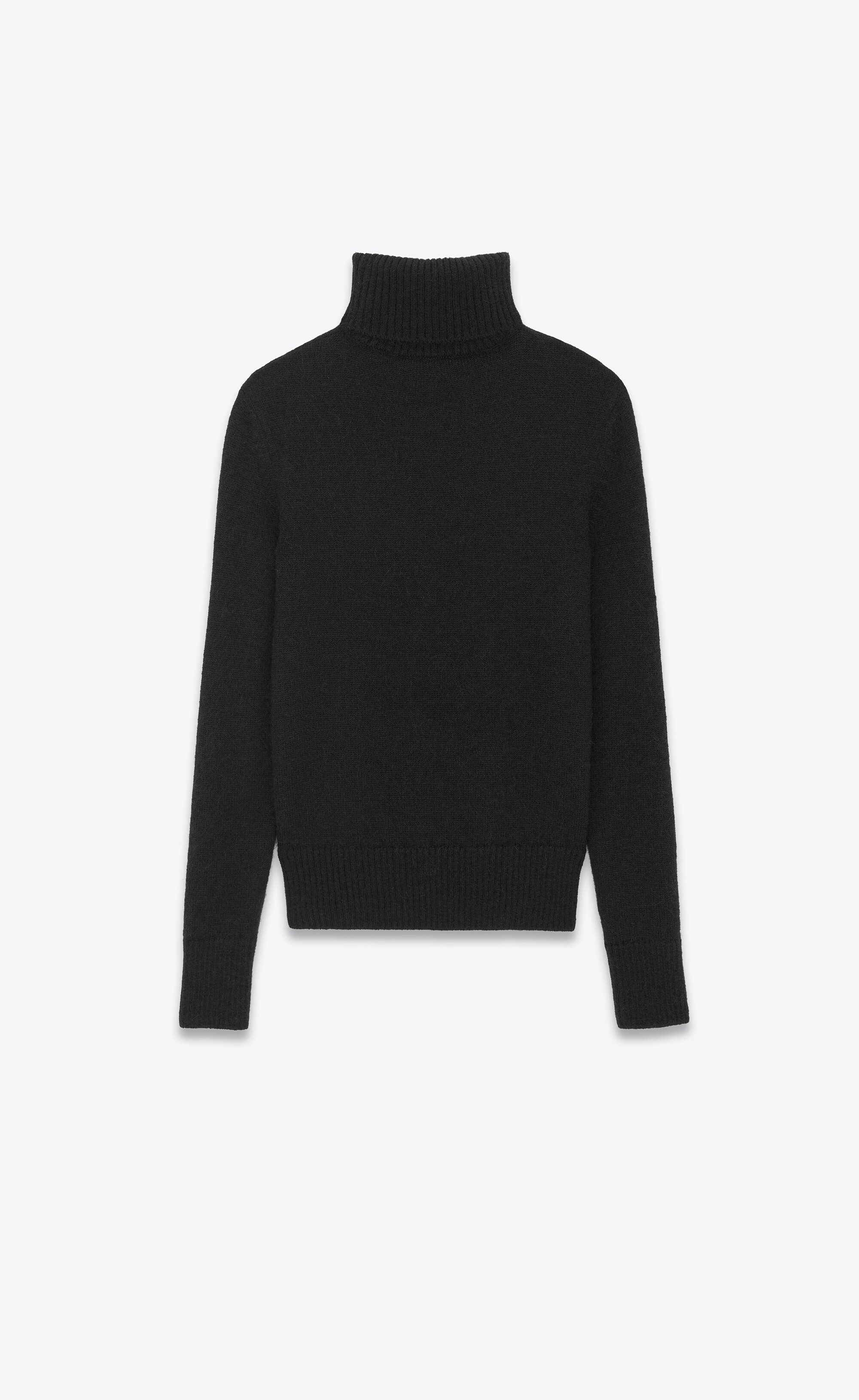 turtleneck sweater in wool - 2