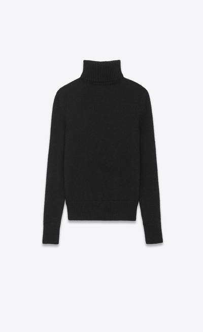 SAINT LAURENT turtleneck sweater in wool outlook