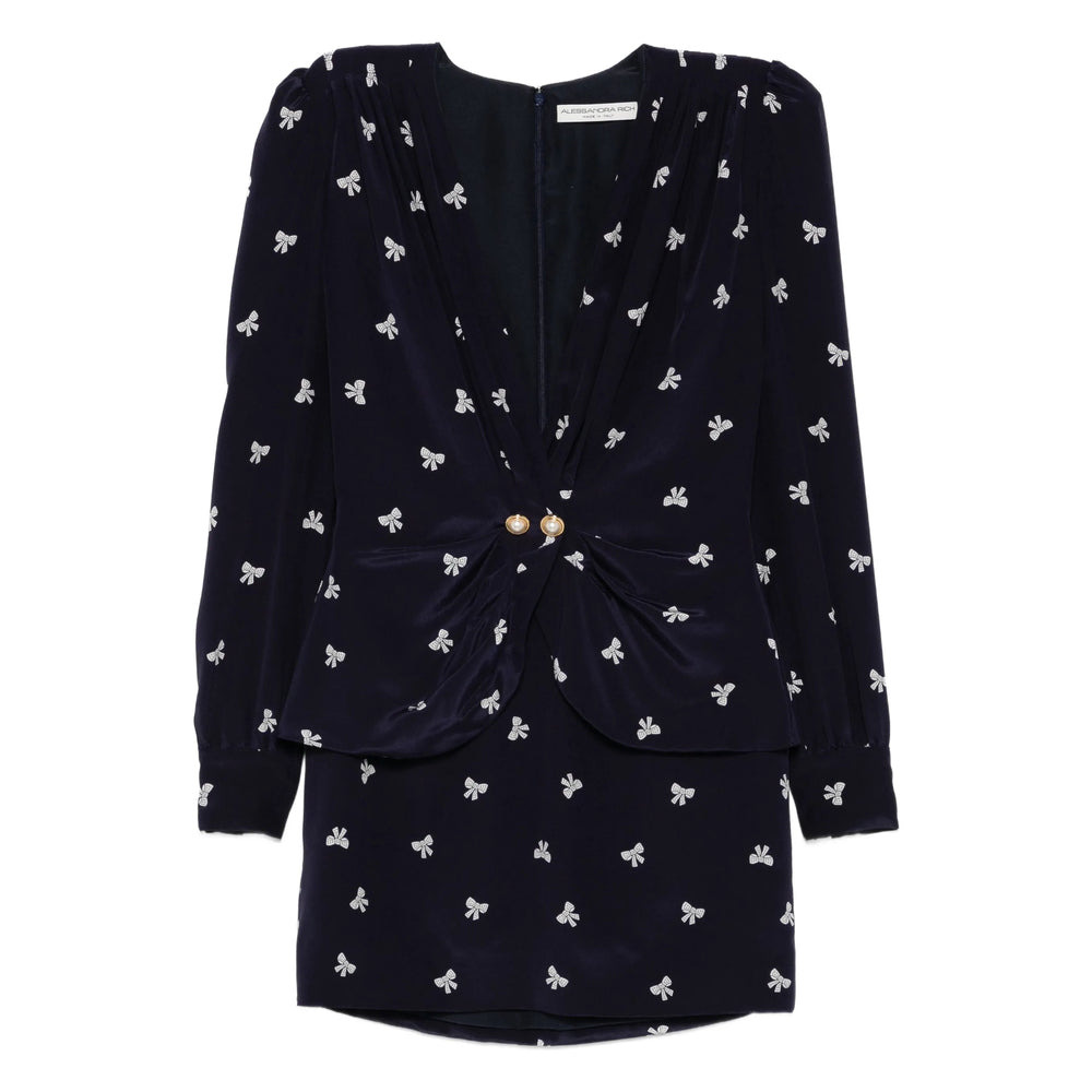 Alessandra Rich Blue Dresses - Day Dresses Women - 1