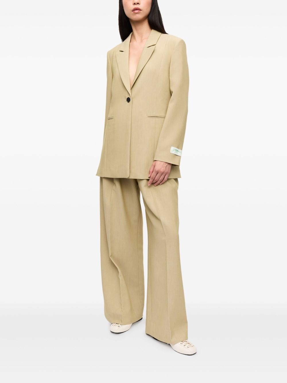 appliqué blazer - 2