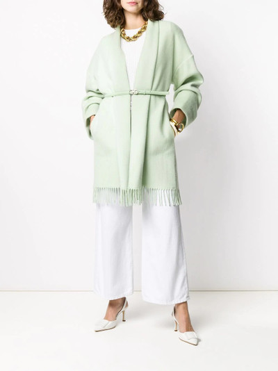 Salvatore Ferragamo Cachemire belted poncho outlook