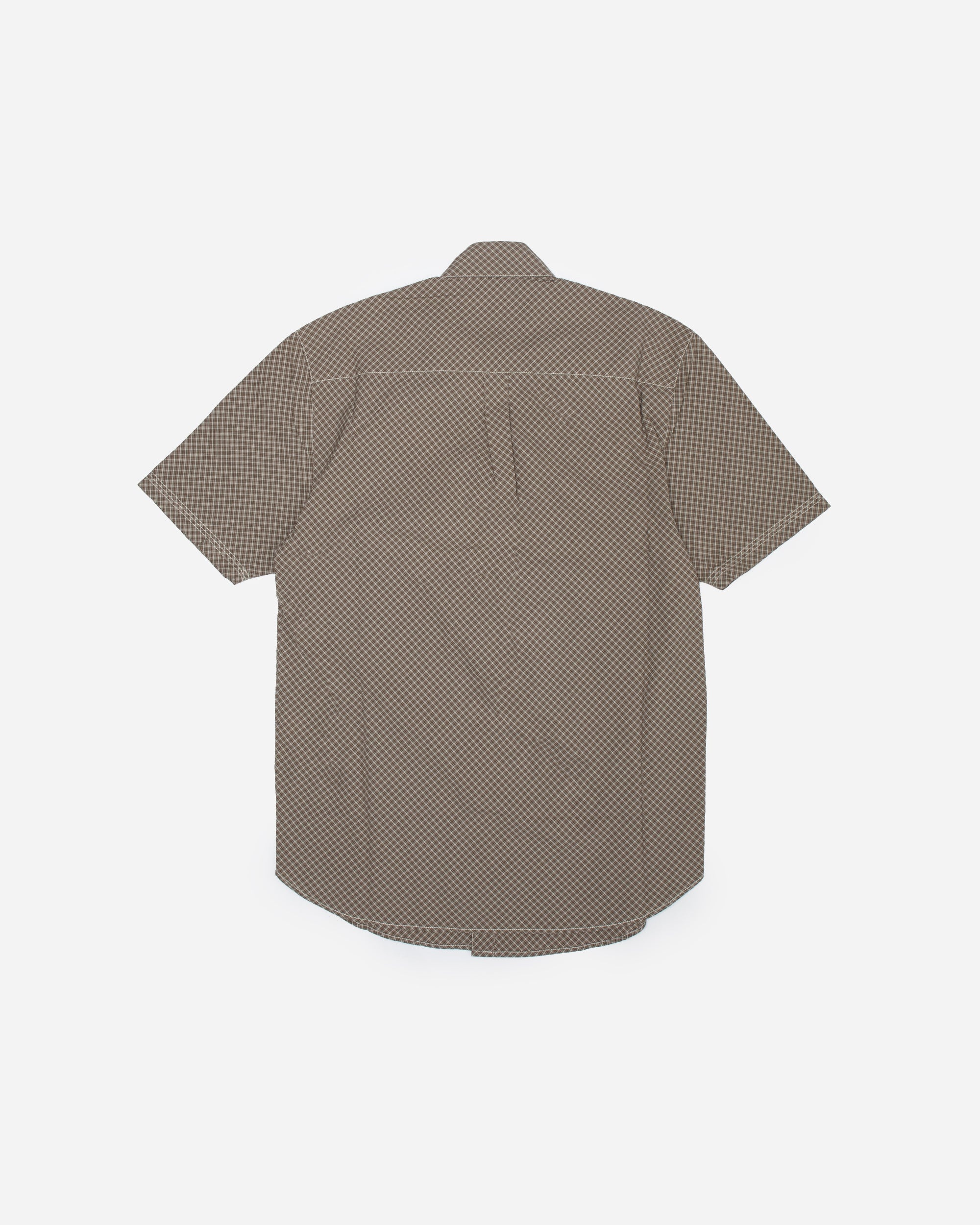 Mini Plaid Short Sleeve Shirt - 3