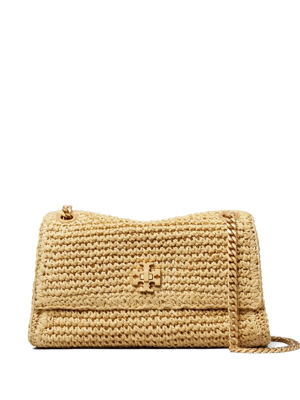 mini Kira turnlock woven shoulder bag - 1