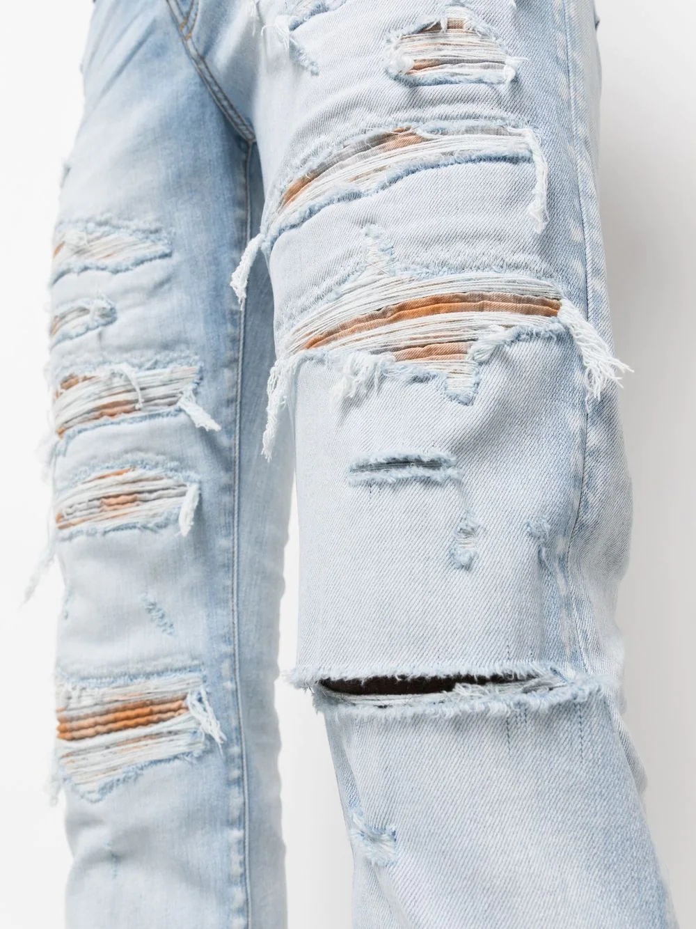 Thrasher distressed skinny jeans - 5