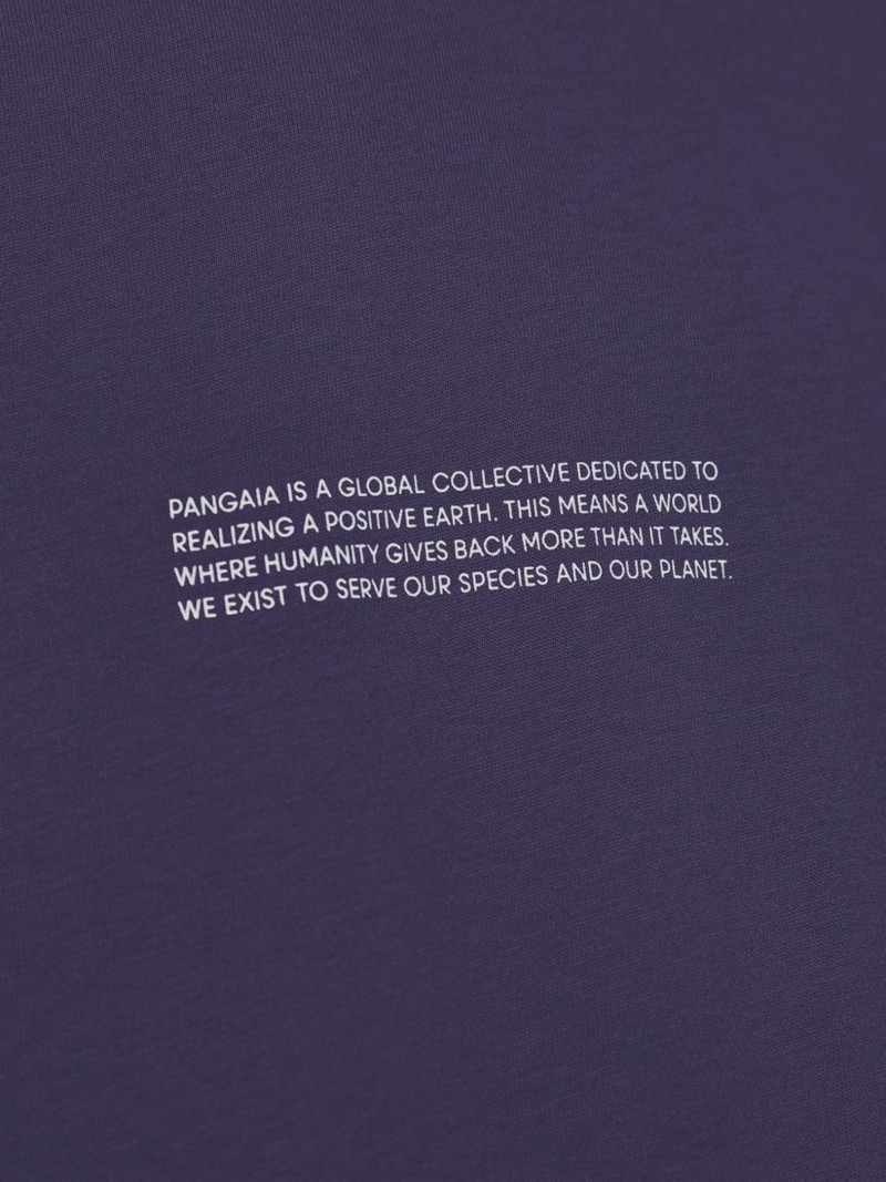 PANGAIA Crew neck print t-shirt outlook