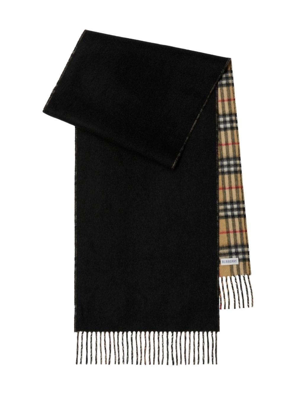 nova-check cashmere scarf - 3