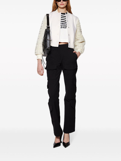 Givenchy bootcut cargo trousers outlook