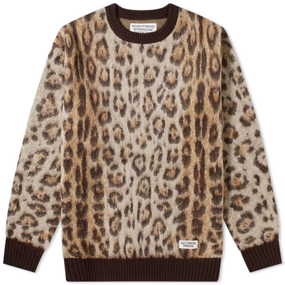 Wacko Maria Jaguar Mohair Crew Sweat - 1