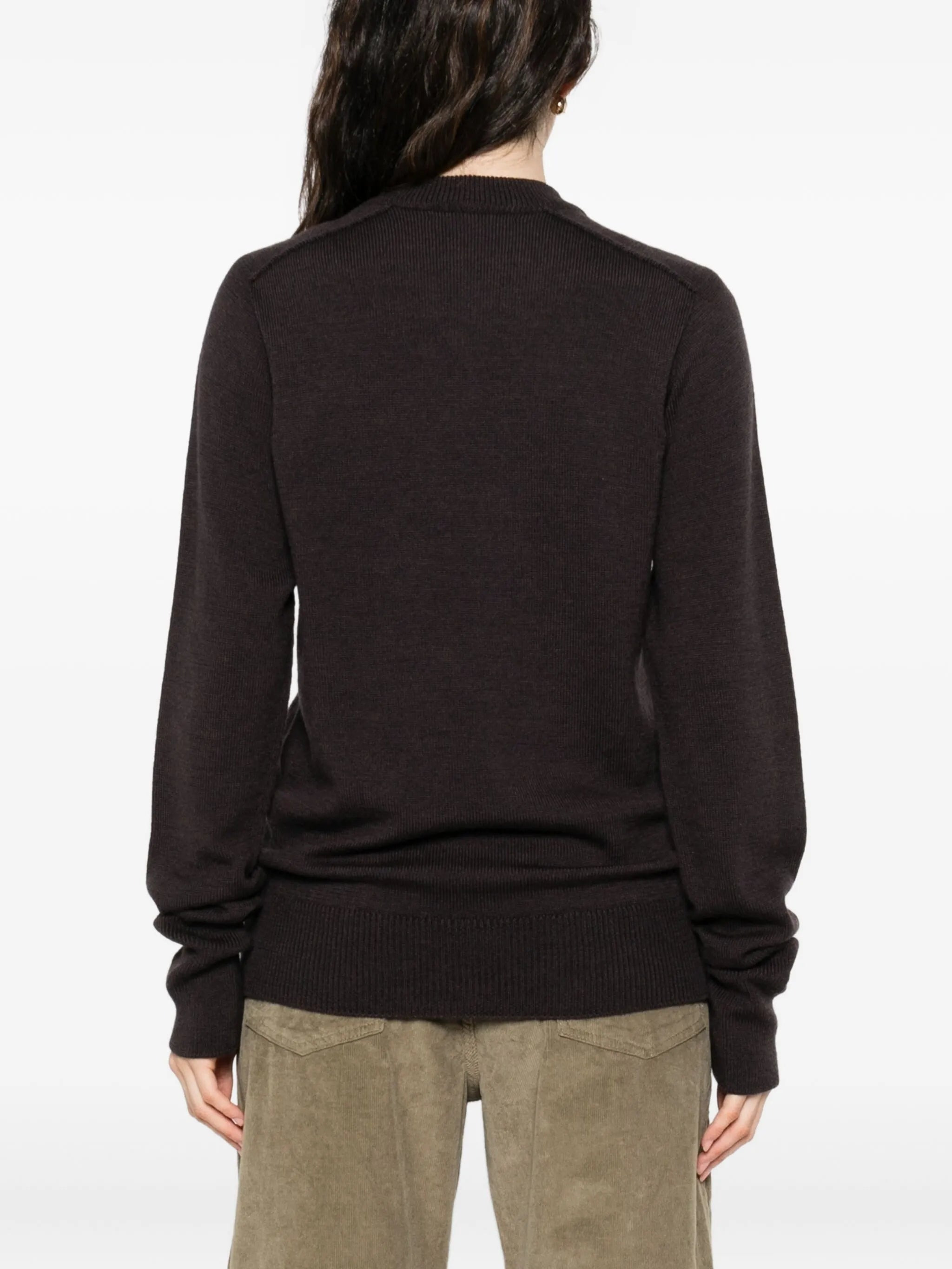 Studio Nicholson V-neck Merino-wool Sweater - 5