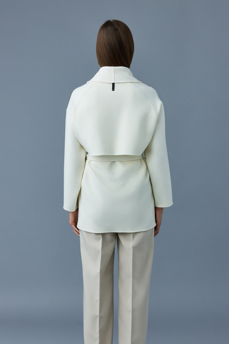 TYRA Double-Face wool robe jacket 4