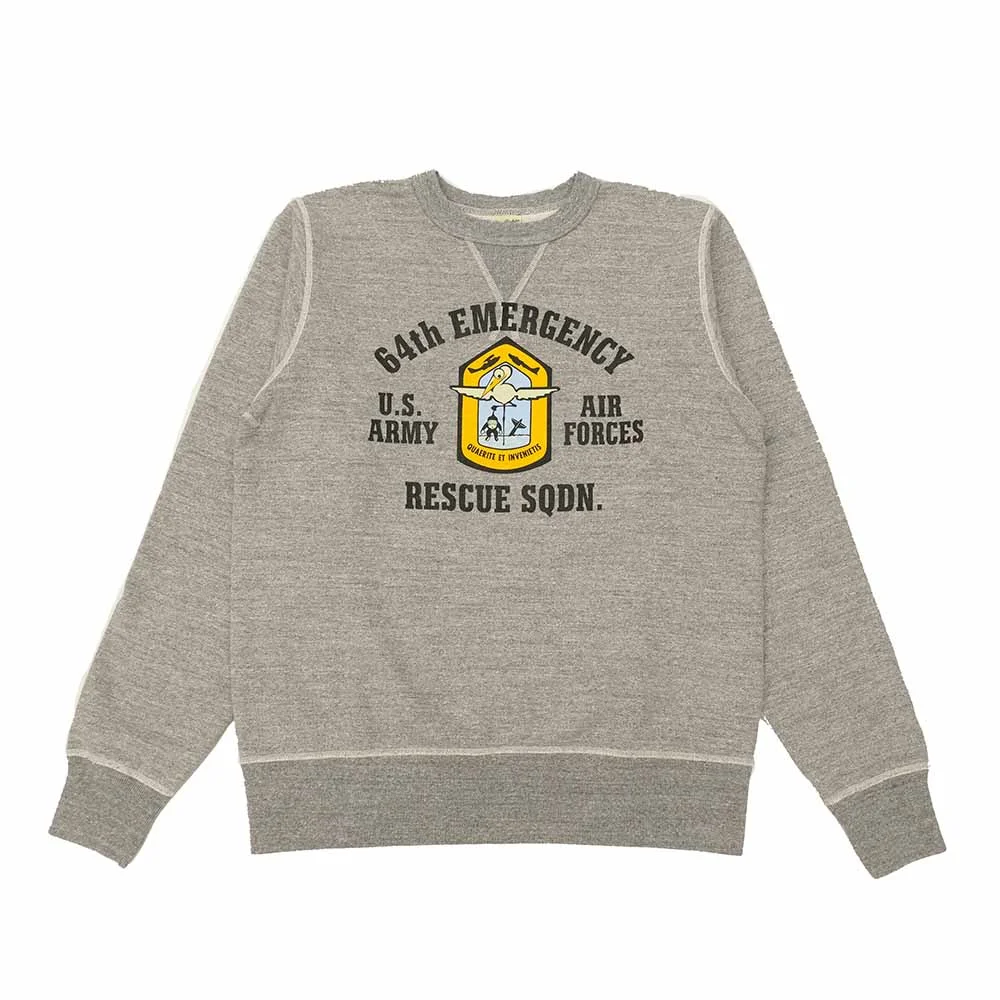 SET-IN CREW SWEATSHIRT - 64th EMERGENCY RESCUE SQDN - BR69635 - 1