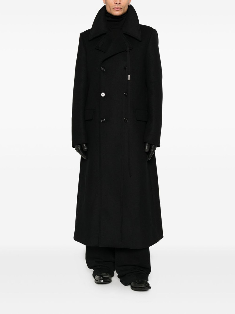 Ann Demeulemeester double-breasted coat outlook