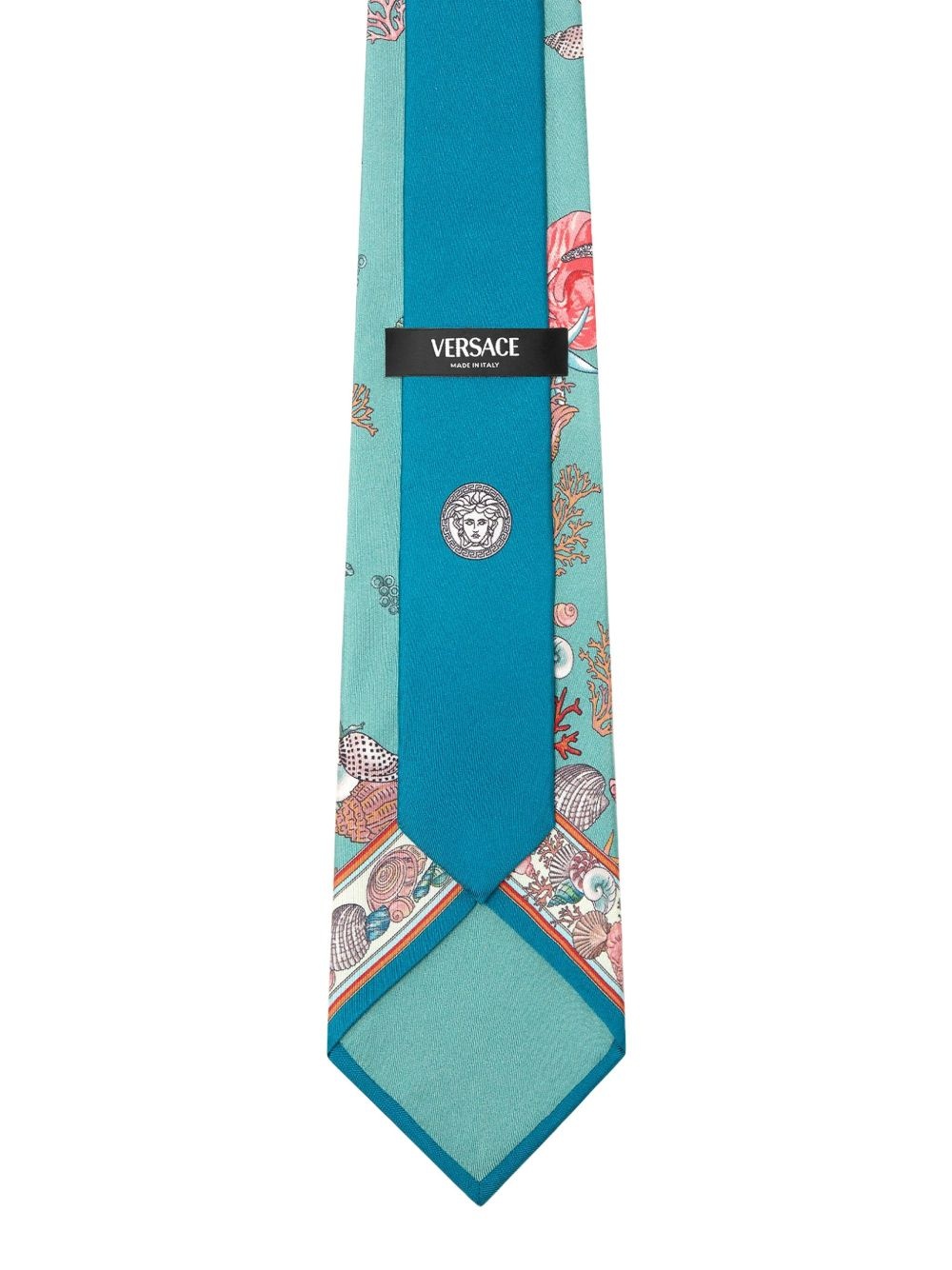 Underwater Barocco silk tie - 2
