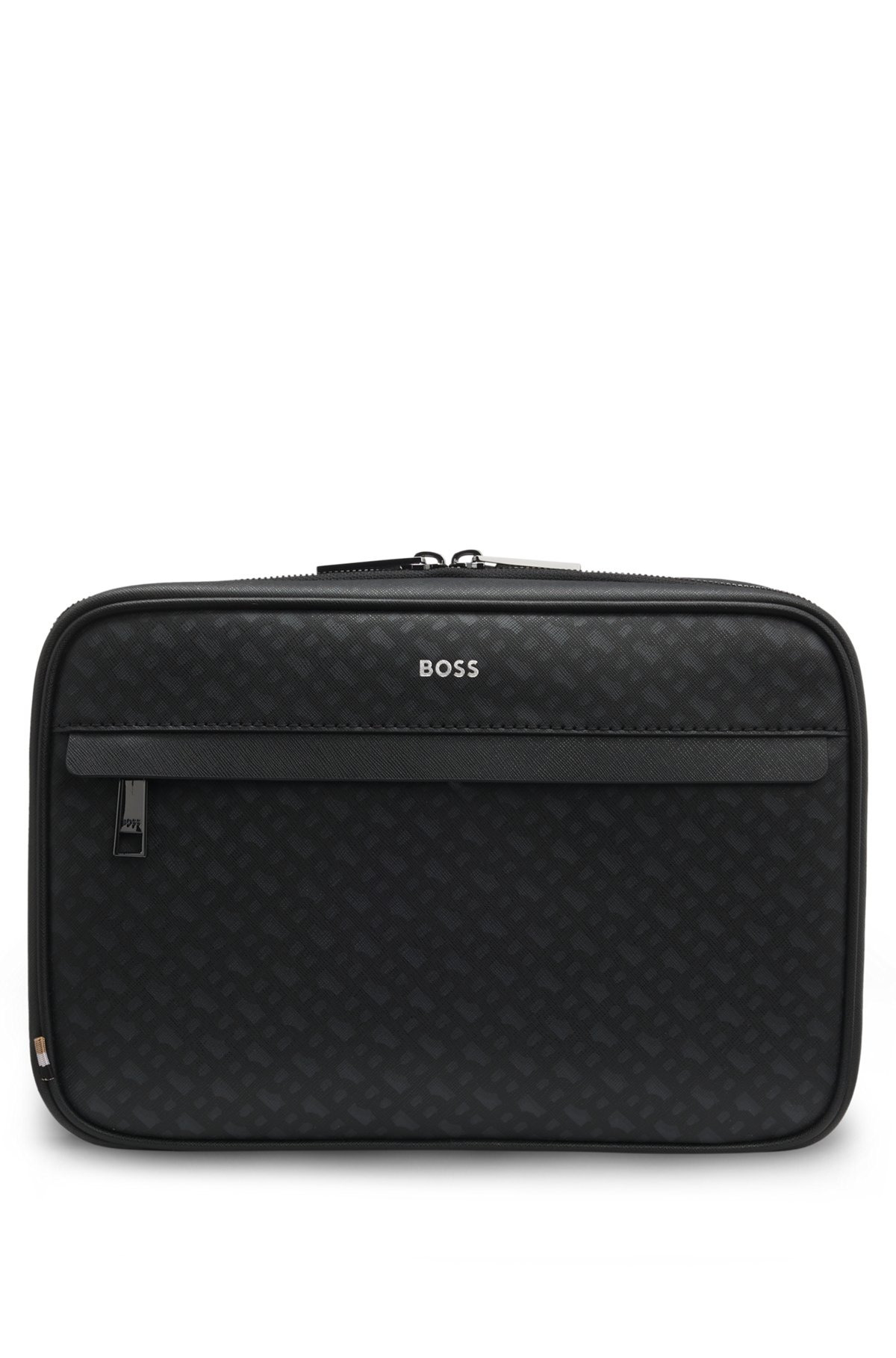 MONOGRAM WASHBAG WITH FOIL-EMBOSSED LOGO - 2