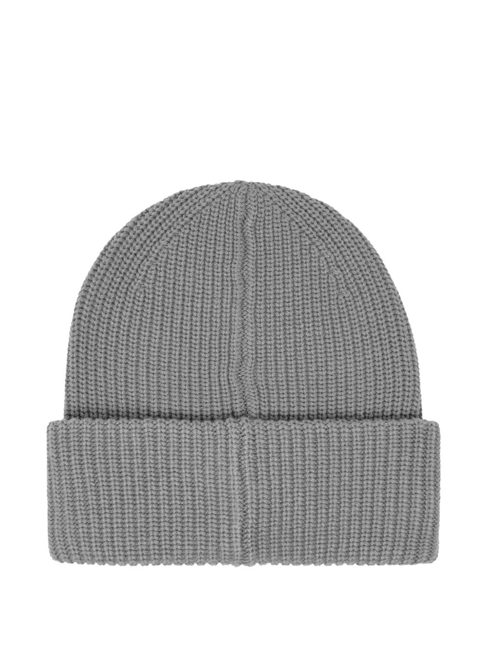 rib-knit beanie - 2