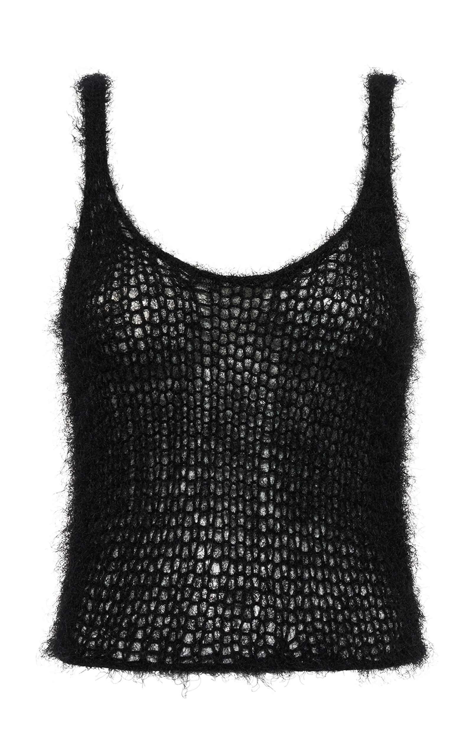 Nur Silk-Cashmere Tank Top black - 1