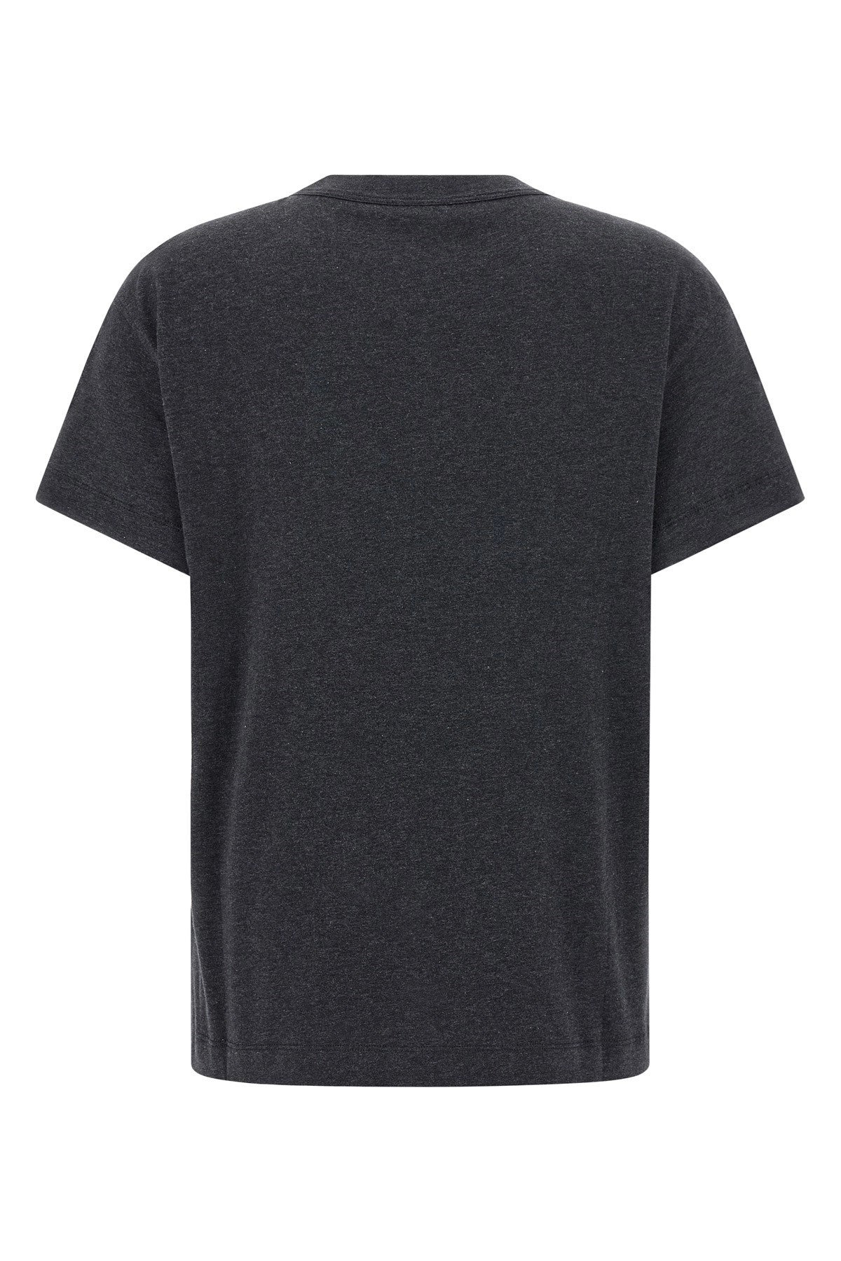Brunello Cucinelli Women 'Dazzling Chalk Stripe Embroidery' T-Shirt - 2