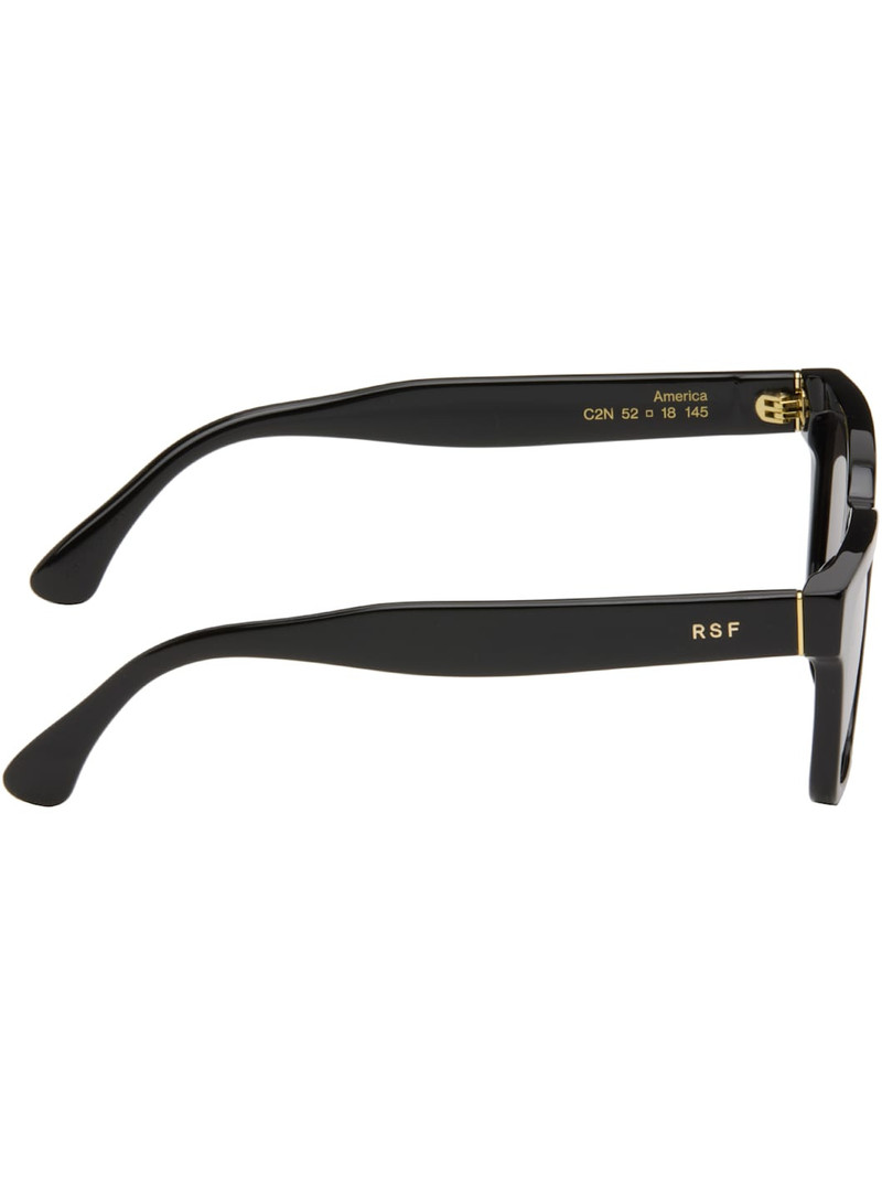 RETROSUPERFUTURE Black Square America Sunglasses outlook