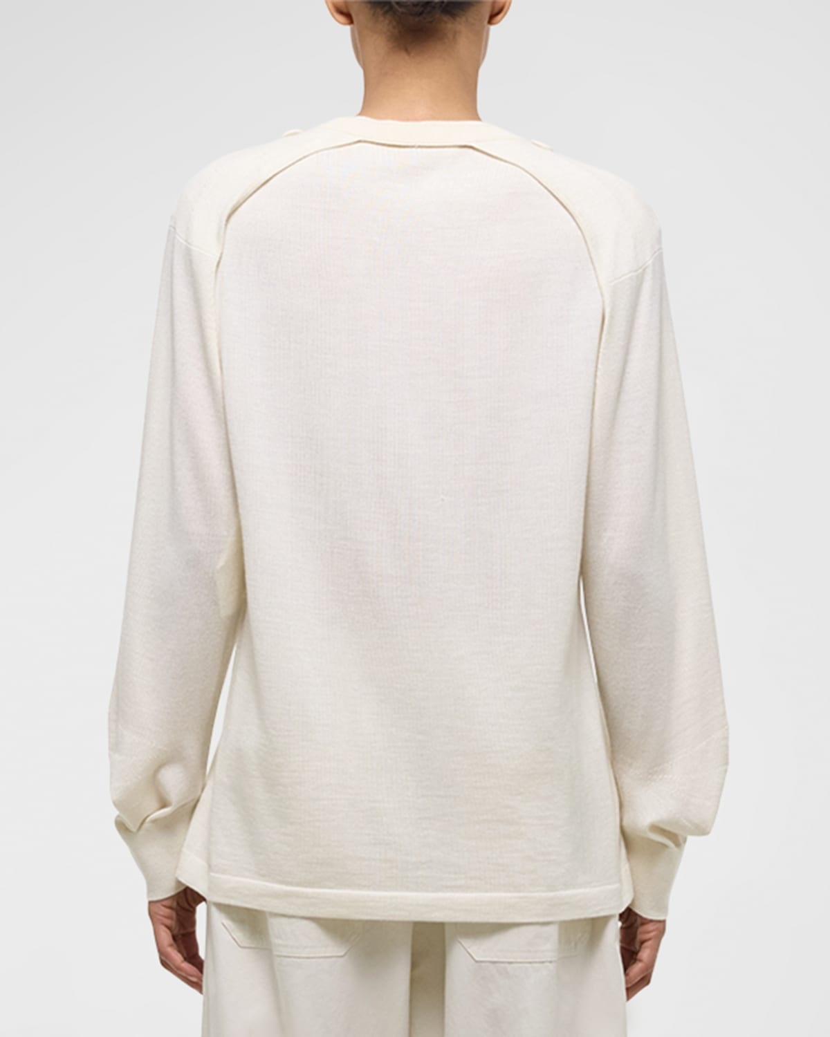 Crewneck Top with Shrug - 3