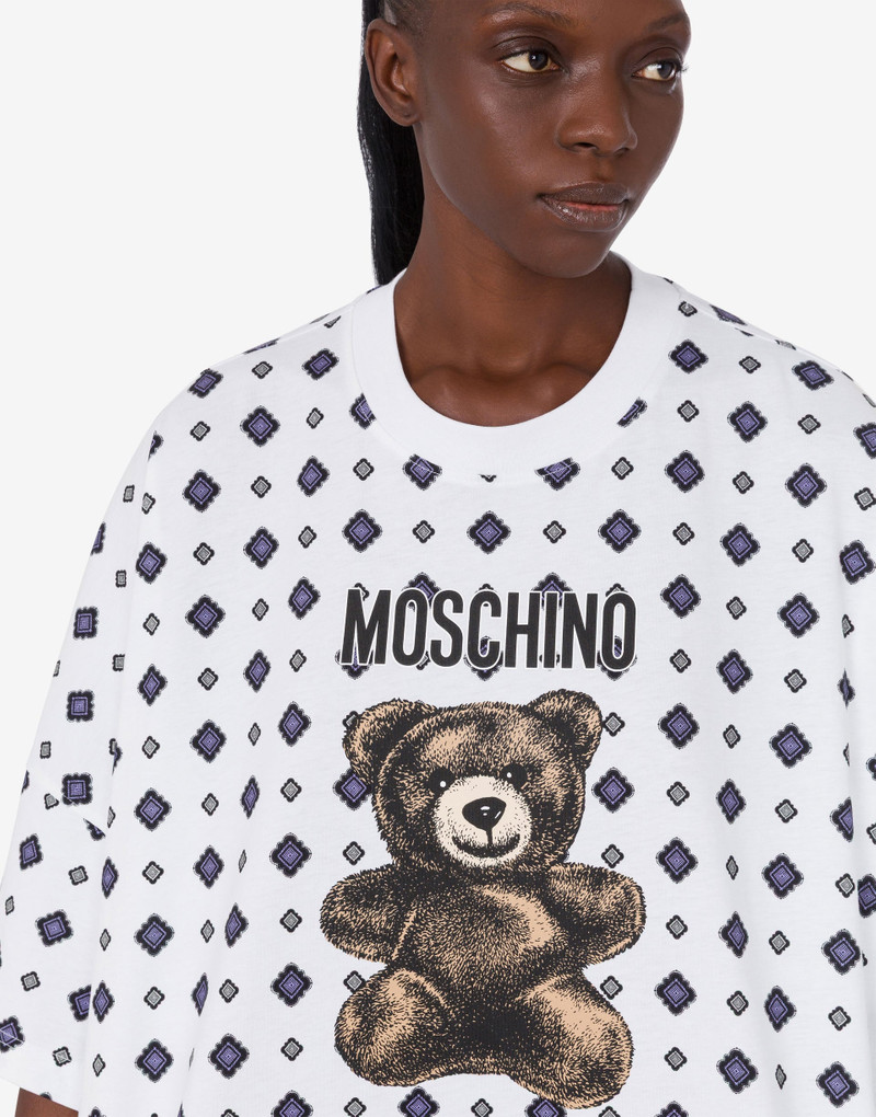 MOSCHINO TEDDY BEAR ORGANIC COTTON JERSEY DRESS 3