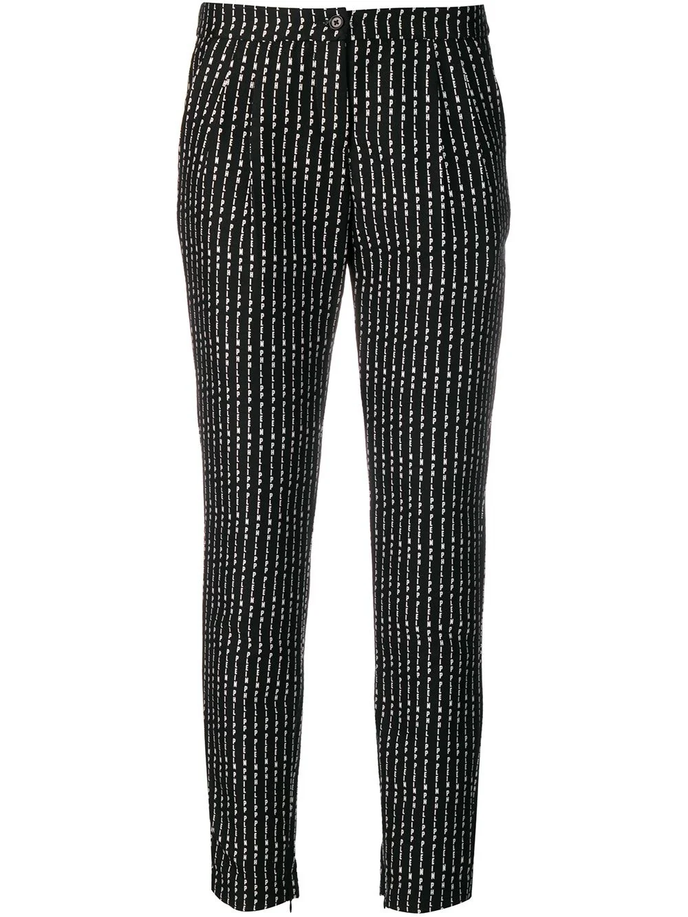 Pinstripe Plein trousers - 1