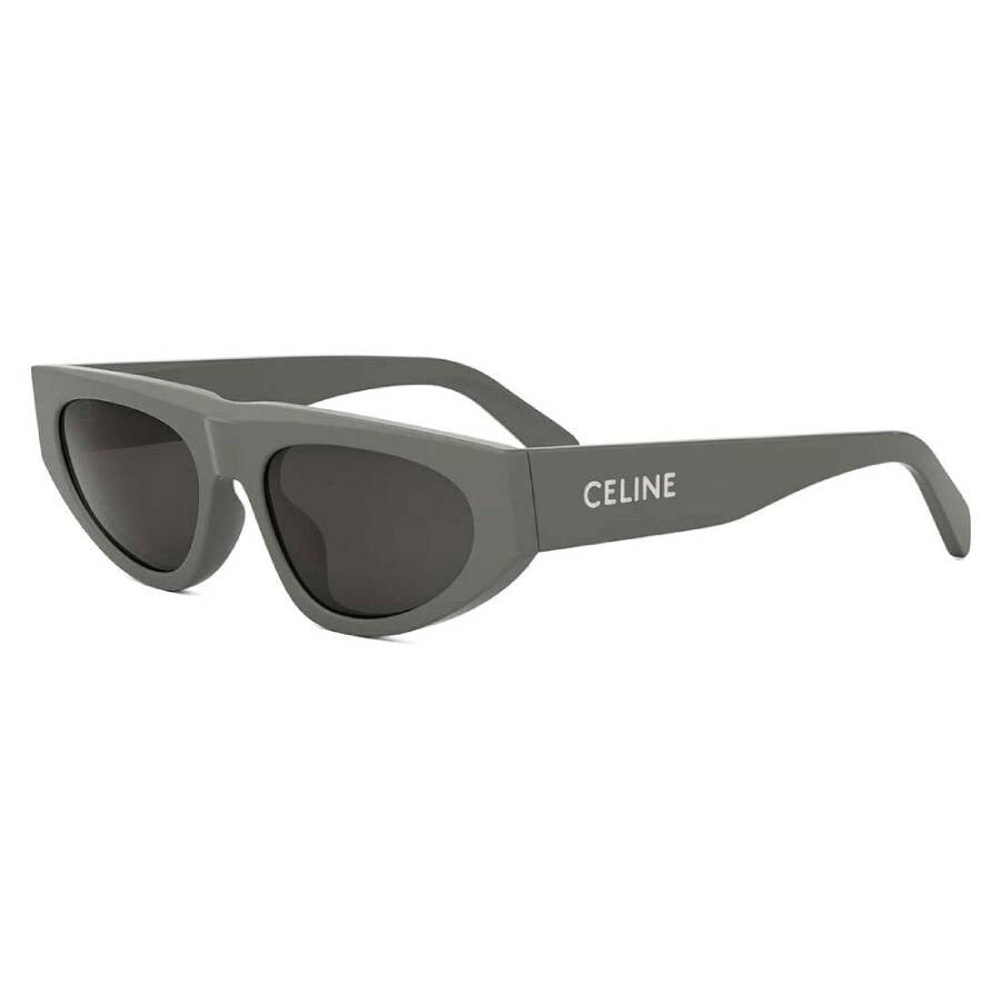 Celine Monochroms Smoke Geometric Ladies Sunglasses CL40315U 93A 55 - 2