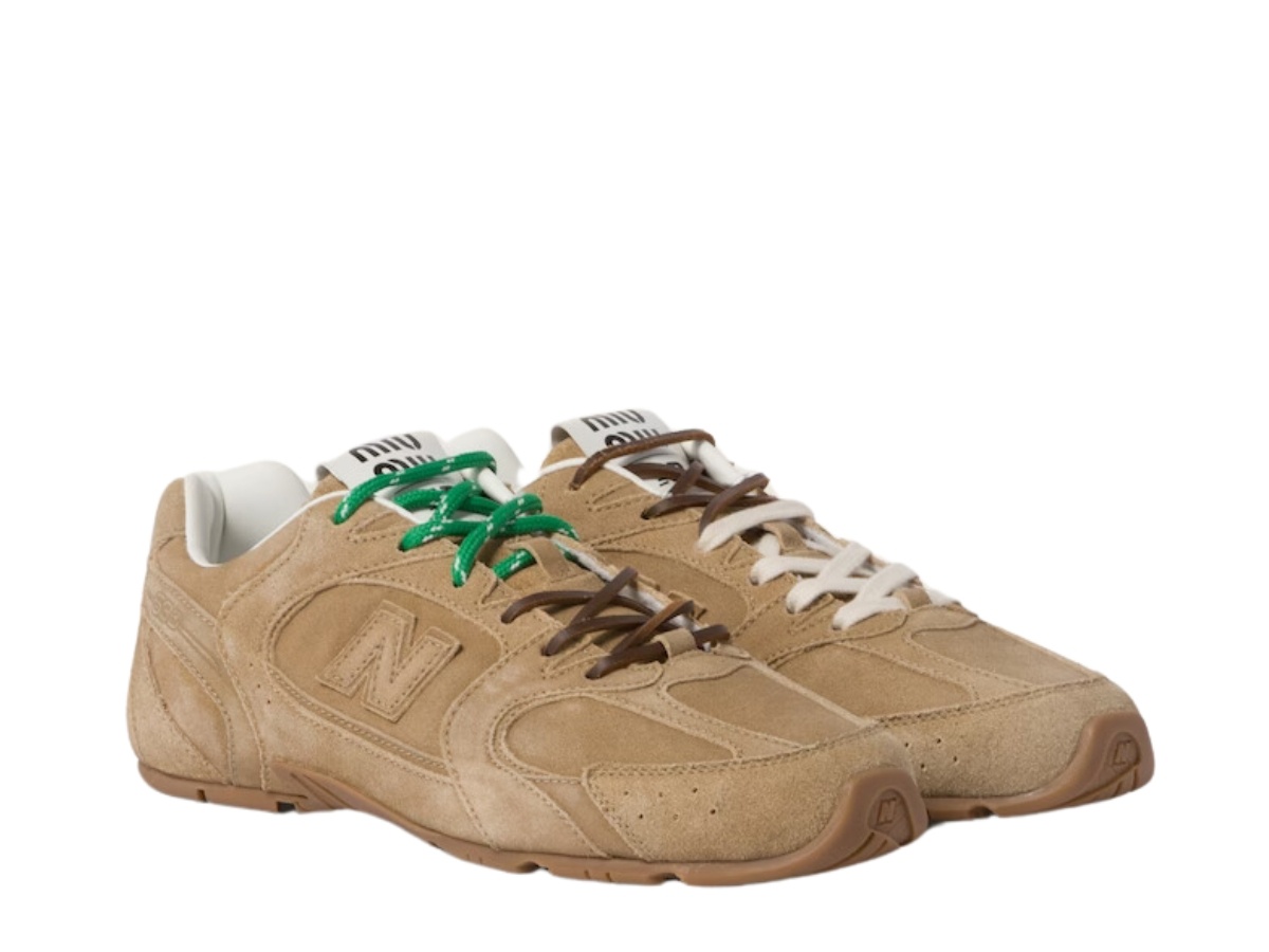 (WMNS) New Balance 530 x Miu Miu Suede Mesh 'Ecru' 5E165E-Z5O-F0379 - 3