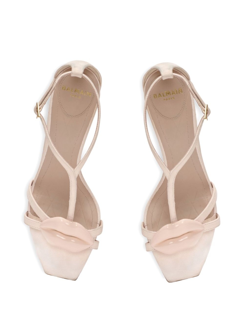 95mm Lips sandals - 4