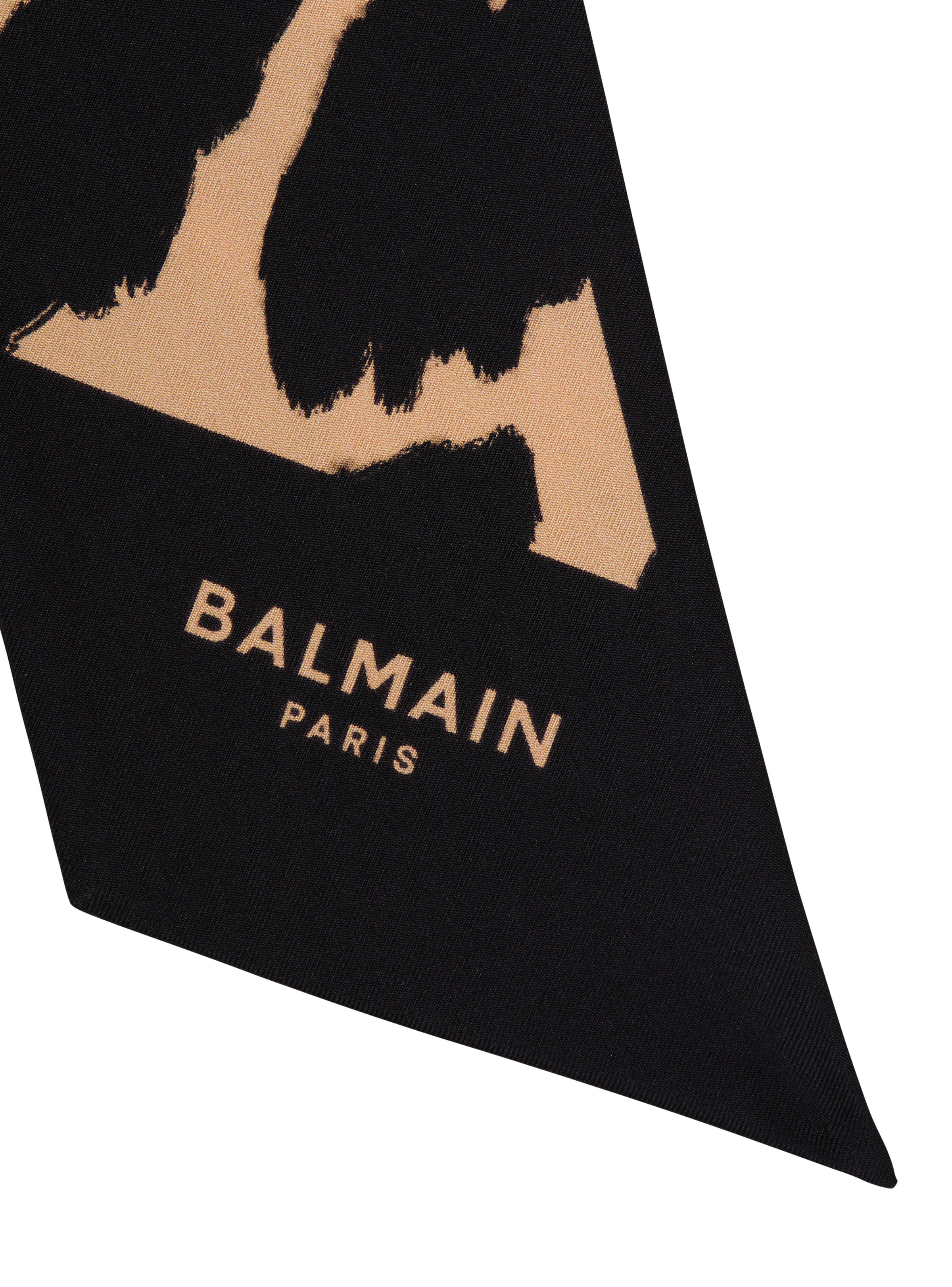 Leopard print silk bandana - 3