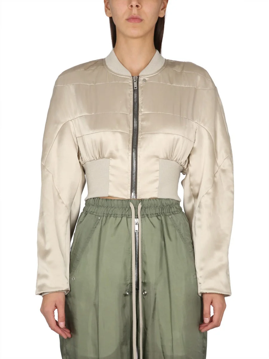 Rick Owens Women Girdered Flight Jacket - 1