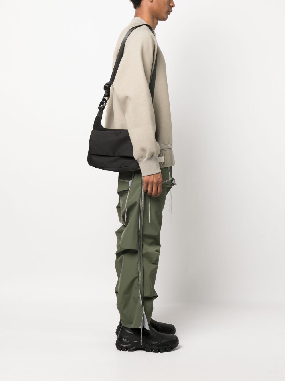 buckle-detail messenger bag - 2