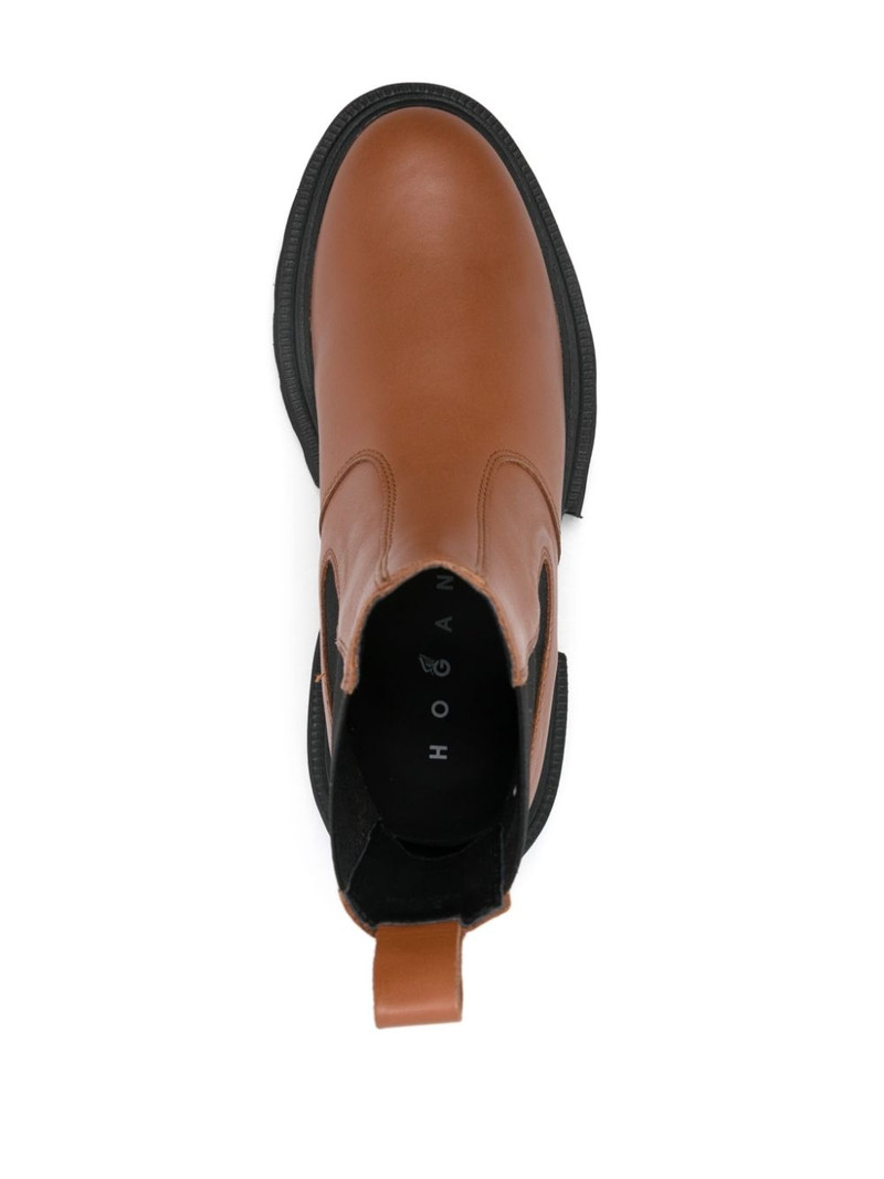 leather Chelsea boots 4