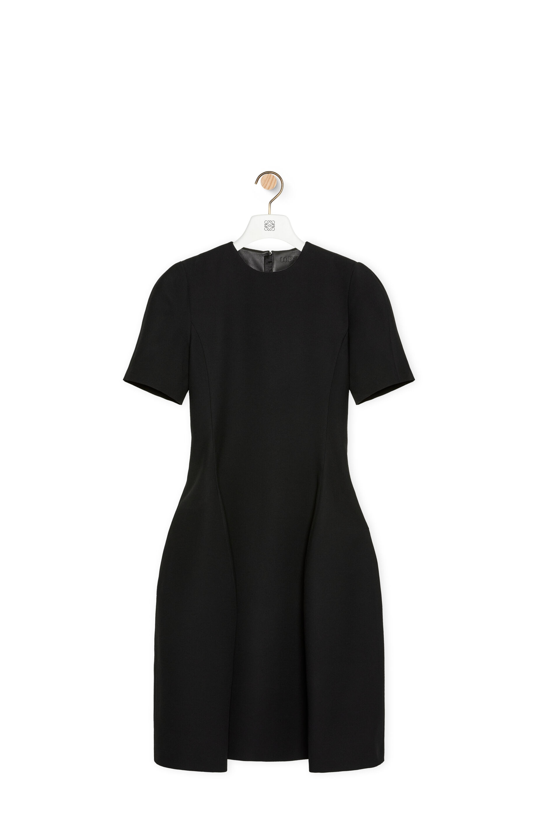 Dress in silk and wool - 1