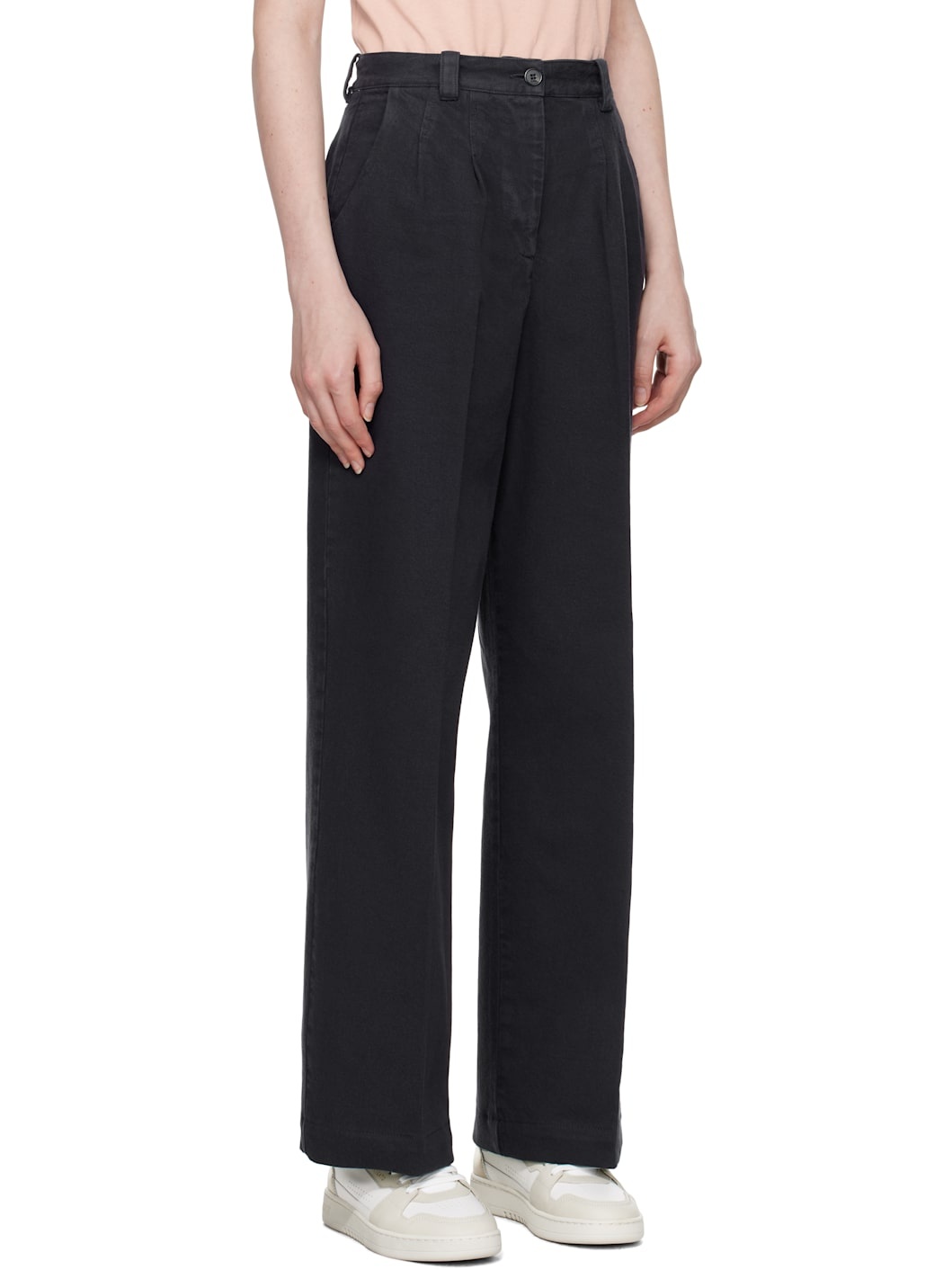 Navy Tressie Trousers - 2