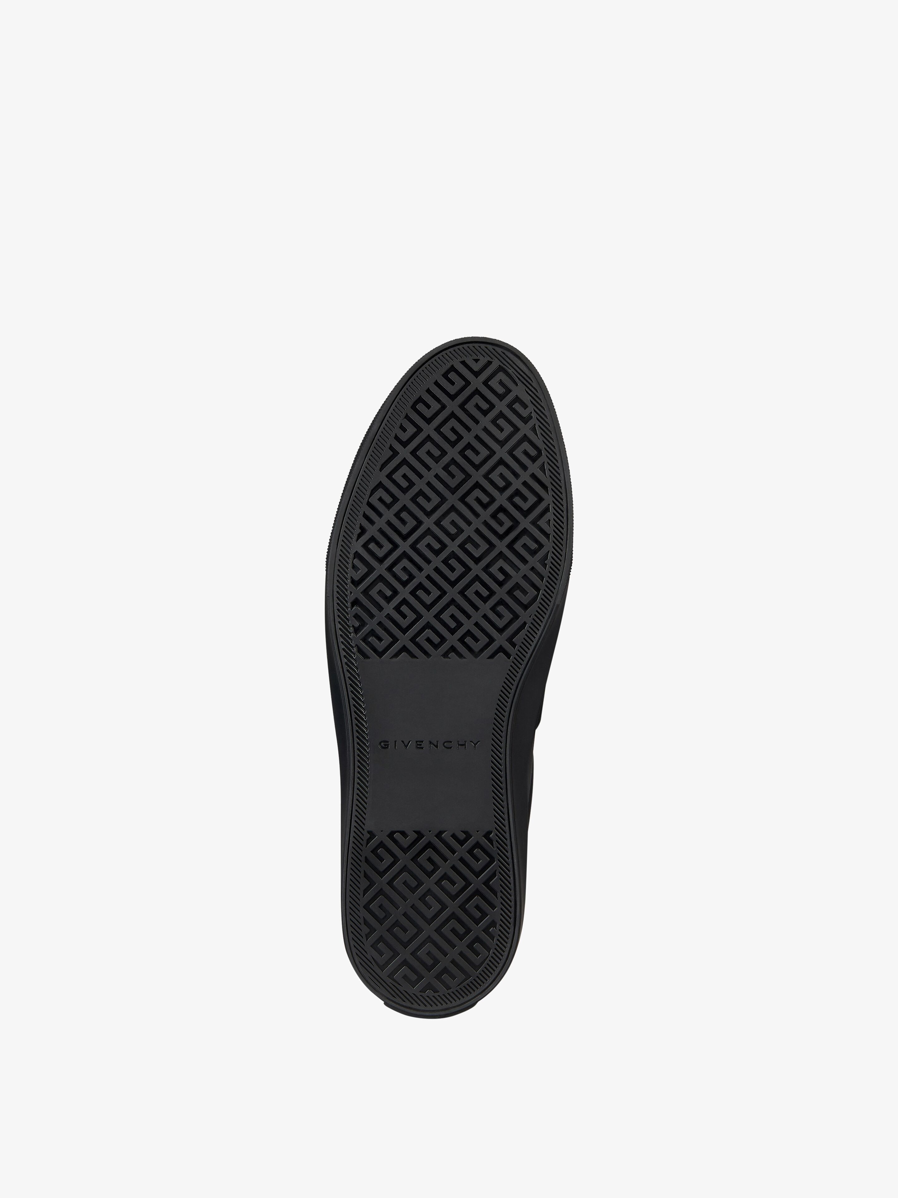 SNEAKERS CITY SPORT IN LEATHER WITH GIVENCHY WEBBING - 5